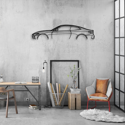 M440i G22 Classic Silhouette Metal Wall Art - Automotive Garage Decor