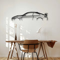 M4 GTS F82 Classic Silhouette Metal Wall Art - Automotive Garage Decor