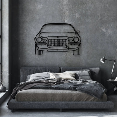 Maro Z28 1972 Classic Silhouette Metal Wall Art - Automotive Garage Decor