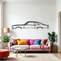 Maverick 1970 2 Classic Silhouette Metal Wall Art - Automotive Garage Decor