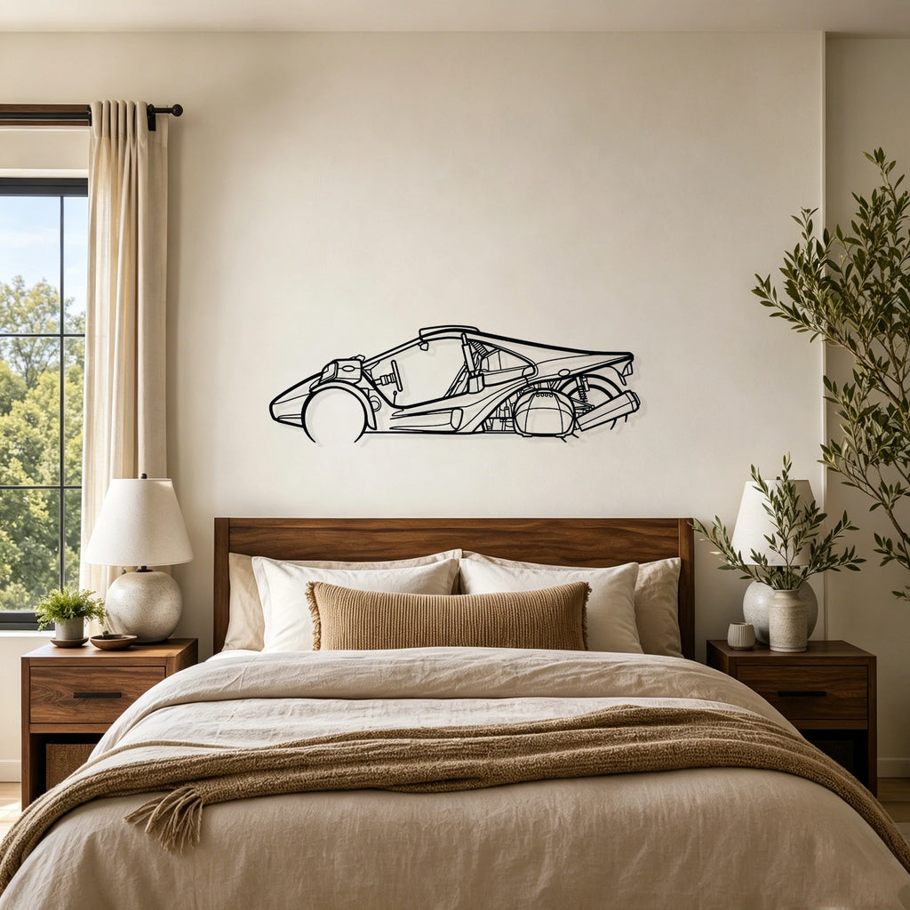 2022 Trex Detailed Silhouette Metal Wall Art - Classic Car Garage Decor