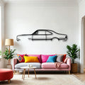 Monaro GTS 350 1969 Classic Silhouette Metal Wall Art - Automotive Garage Decor