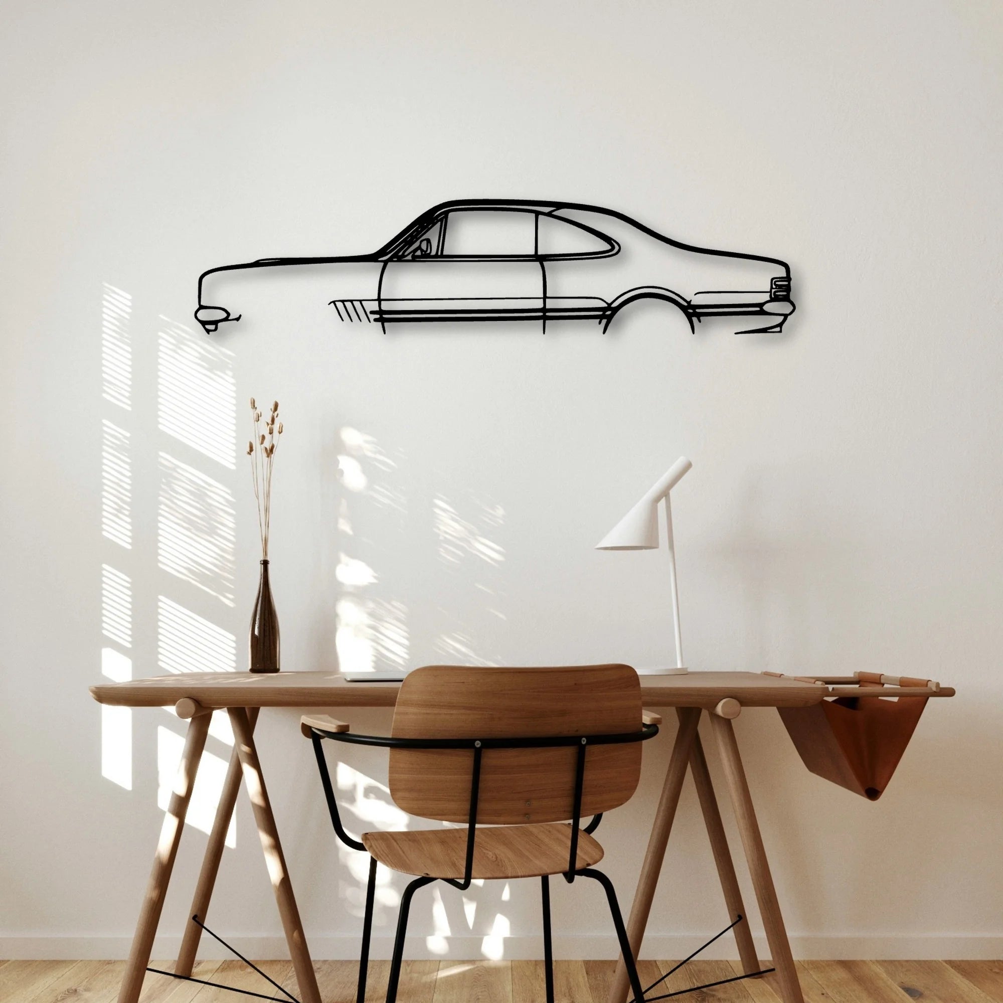 Monaro GTS 350 1969 Classic Silhouette Metal Wall Art - Automotive Garage Decor