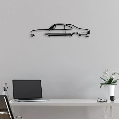Monaro GTS 350 1969 Classic Silhouette Metal Wall Art - Automotive Garage Decor