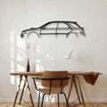 Outback 2000 Classic Silhouette Metal Wall Art - Automotive Garage Decor