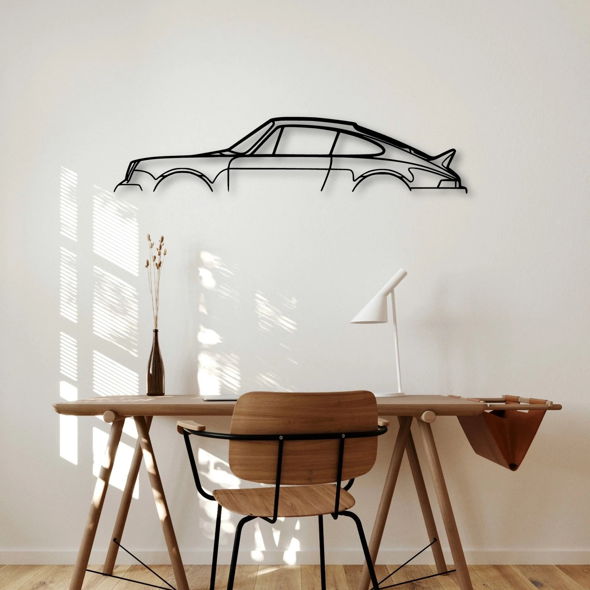 P Generation 1 Classic Silhouette Metal Wall Art - Automotive Garage Decor