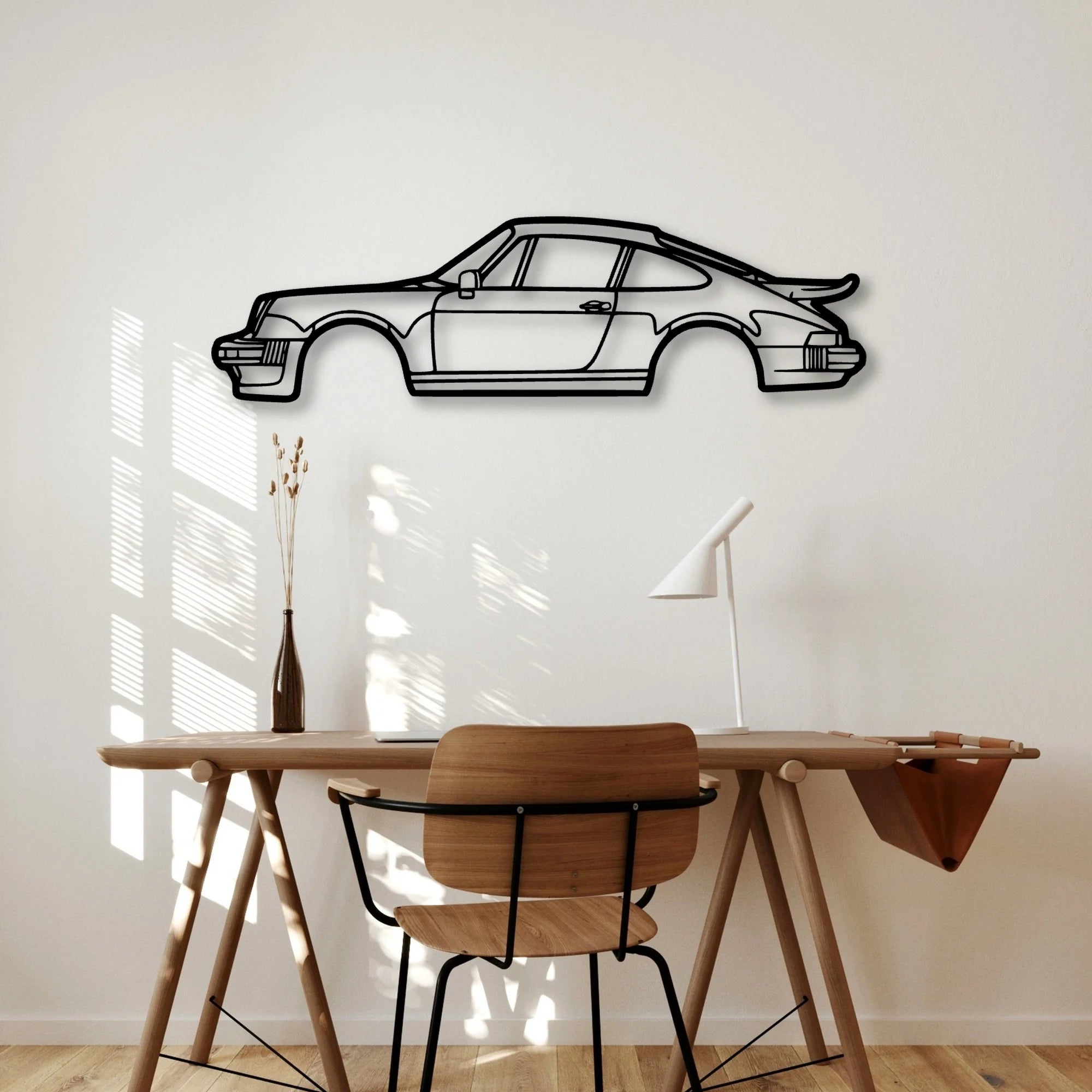 P Generation 2 3 Classic Silhouette Metal Wall Art - Automotive Garage Decor