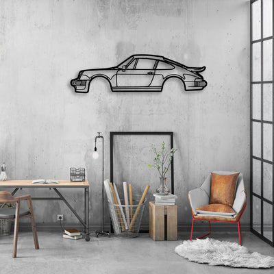 P Generation 2 3 Classic Silhouette Metal Wall Art - Automotive Garage Decor
