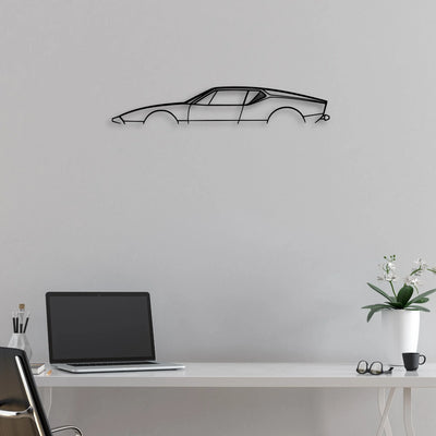 Pantera Classic Silhouette Metal Wall Art - Automotive Garage Decor