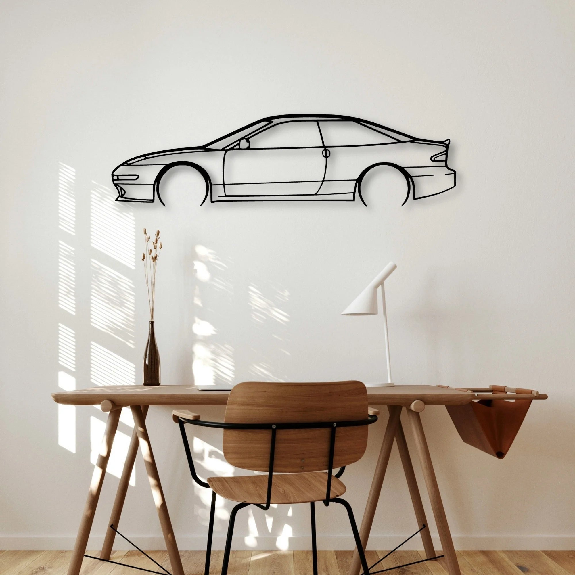 Probe GT Classic Silhouette Metal Wall Art - Automotive Garage Decor