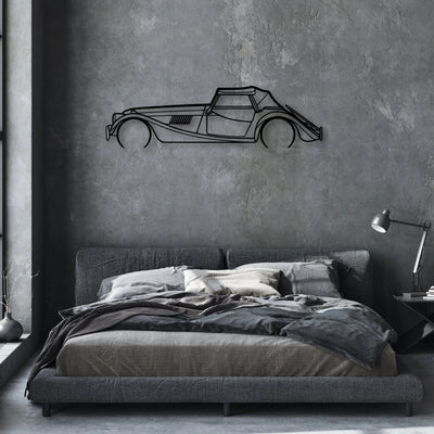 ROADSTER 2015 Classic Silhouette Metal Wall Art - Automotive Garage Decor