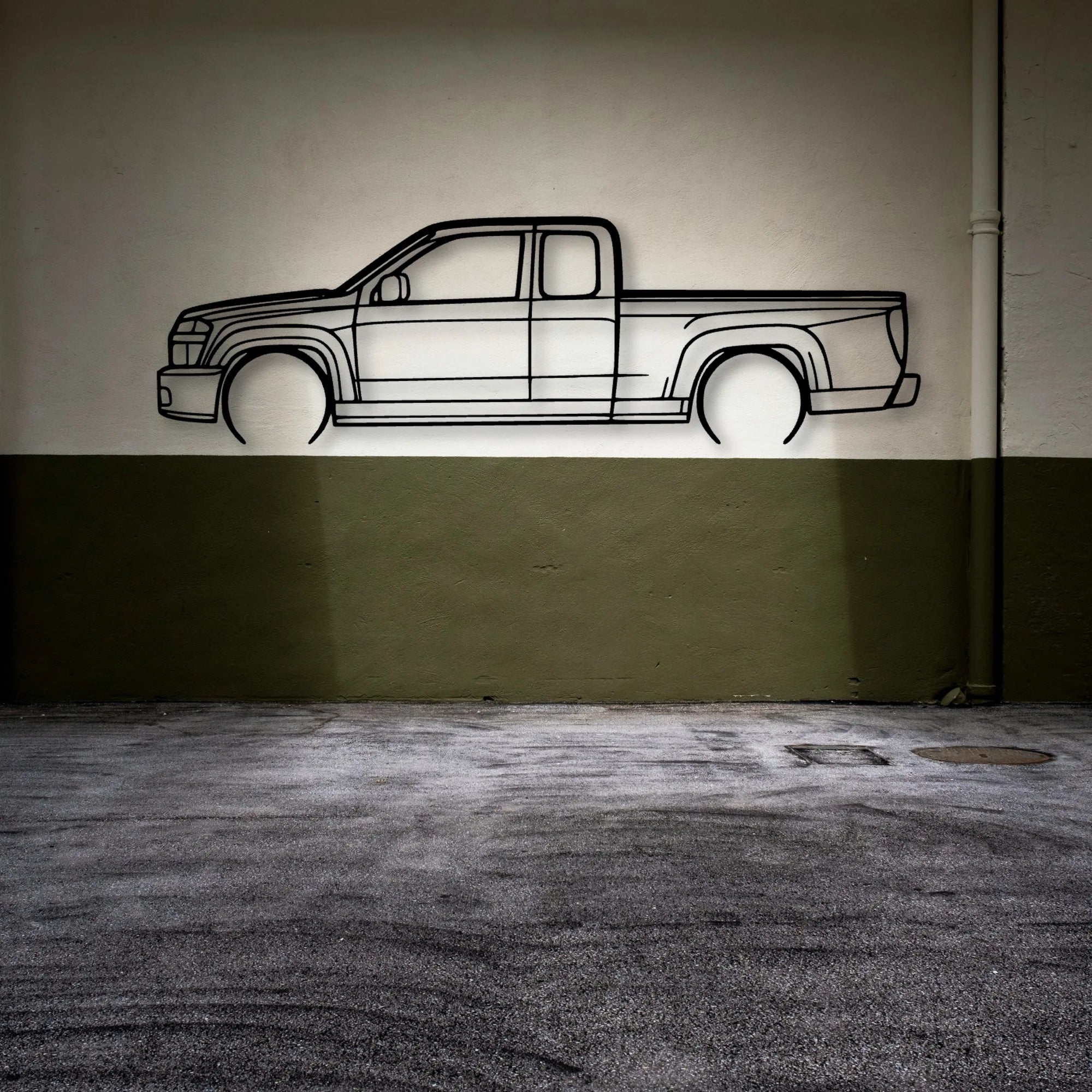 Rado Xtreme 2005 Classic Silhouette Metal Wall Art - Automotive Garage Decor