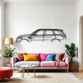 Range SVR Classic Silhouette Metal Wall Art - Automotive Garage Decor