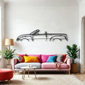 SSR 2003 Classic Silhouette Metal Wall Art - Automotive Garage Decor