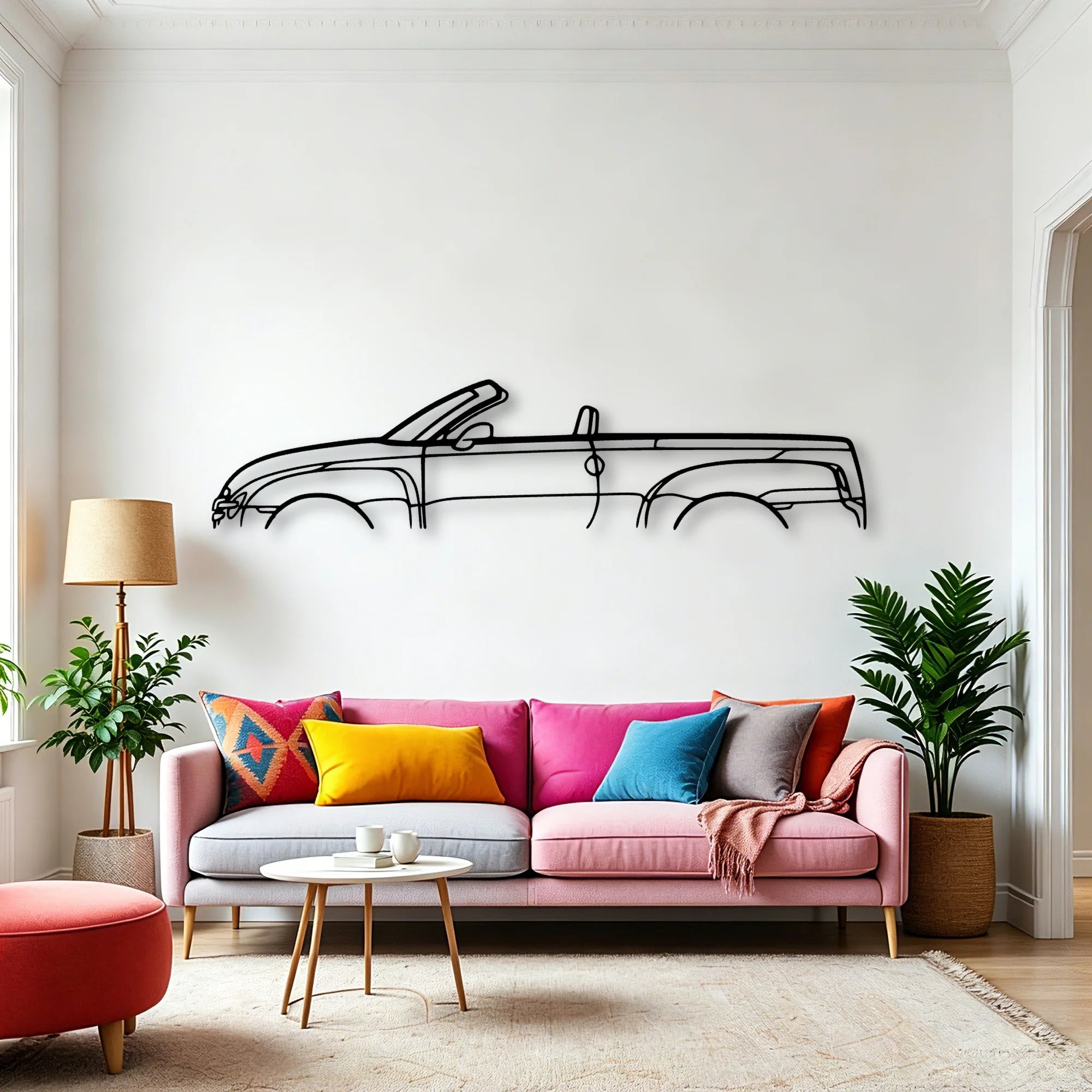 SSR 2003 Classic Silhouette Metal Wall Art - Automotive Garage Decor