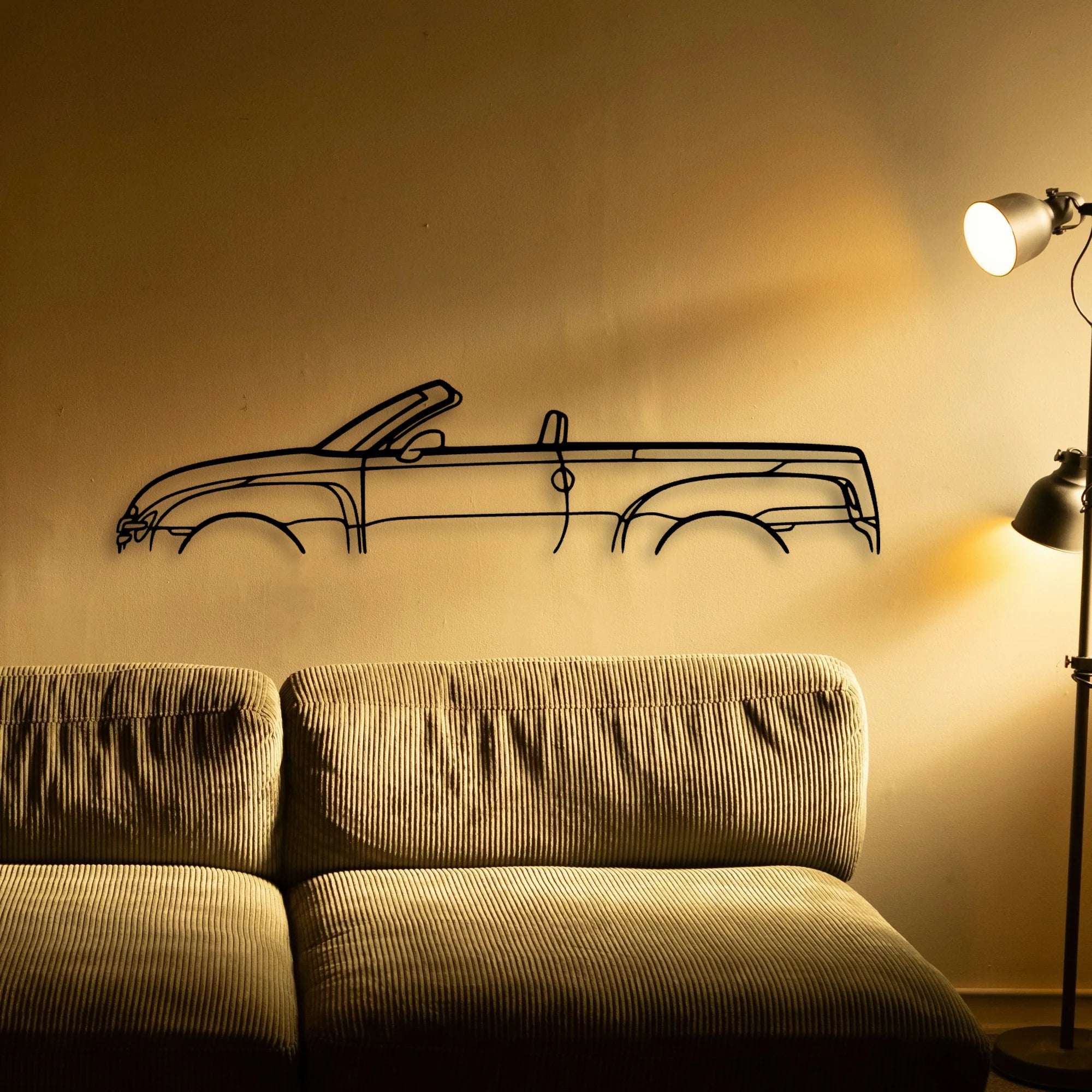 SSR 2003 Classic Silhouette Metal Wall Art - Automotive Garage Decor