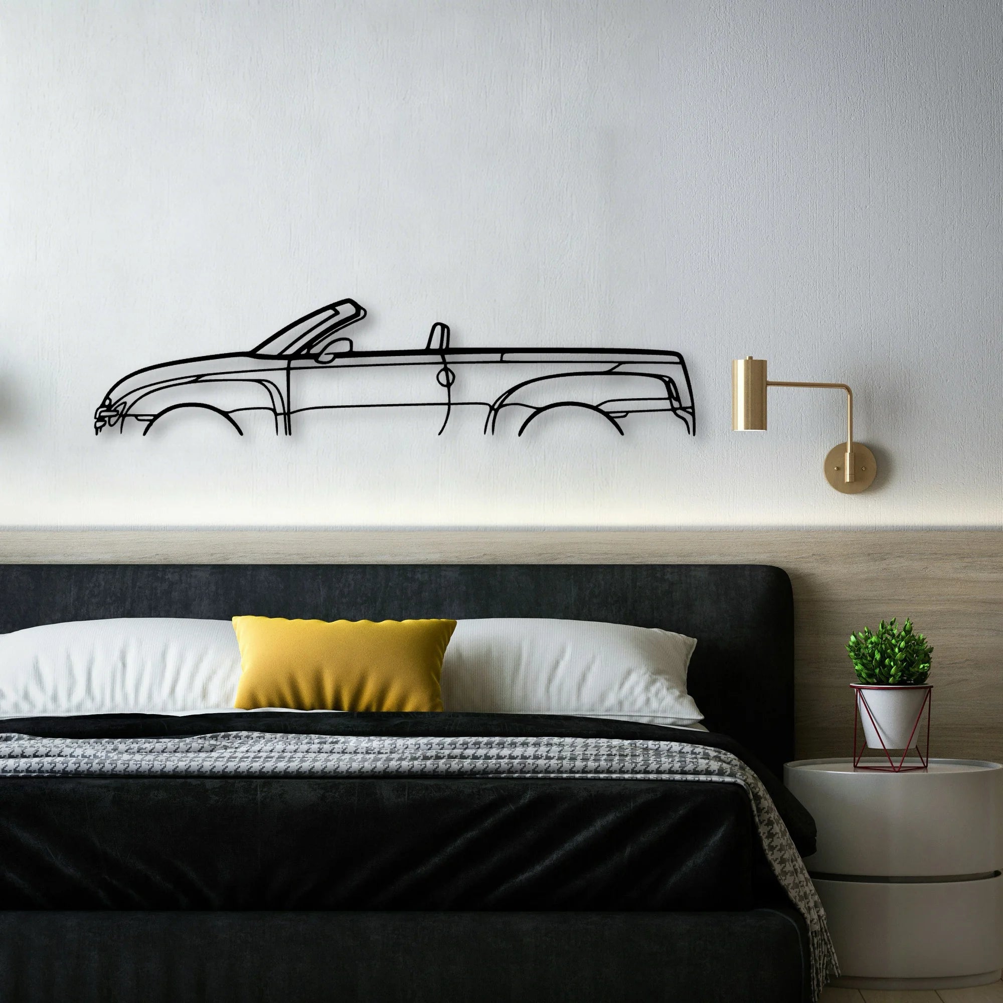 SSR 2003 Classic Silhouette Metal Wall Art - Automotive Garage Decor
