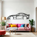 Sagaris 2005 Classic Silhouette Metal Wall Art - Automotive Garage Decor