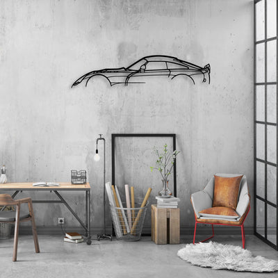 Sagaris 2006 Classic Silhouette Metal Wall Art - Automotive Garage Decor