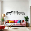 Sierra 2500 GT4 Classic Silhouette Metal Wall Art - Automotive Garage Decor