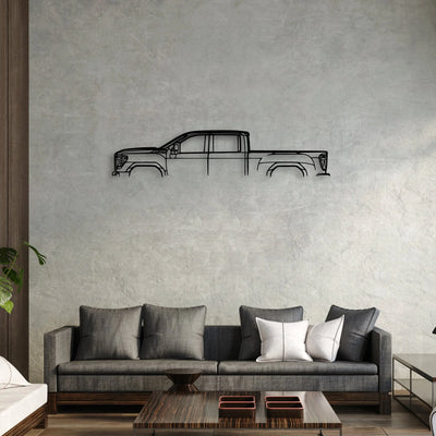 Sierra 2500 GT4 Classic Silhouette Metal Wall Art - Automotive Garage Decor