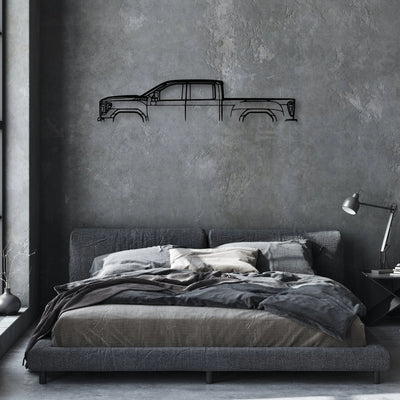 Sierra 2500 GT4 Classic Silhouette Metal Wall Art - Automotive Garage Decor