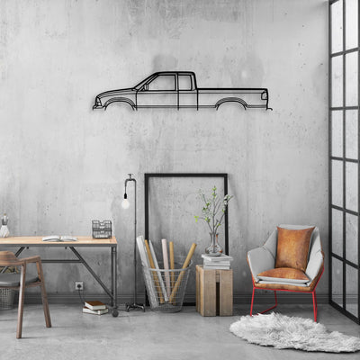 Sono 1989 Classic Silhouette Metal Wall Art - Automotive Garage Decor