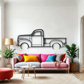 Studebaker M5 Classic Silhouette Metal Wall Art - Automotive Garage Decor