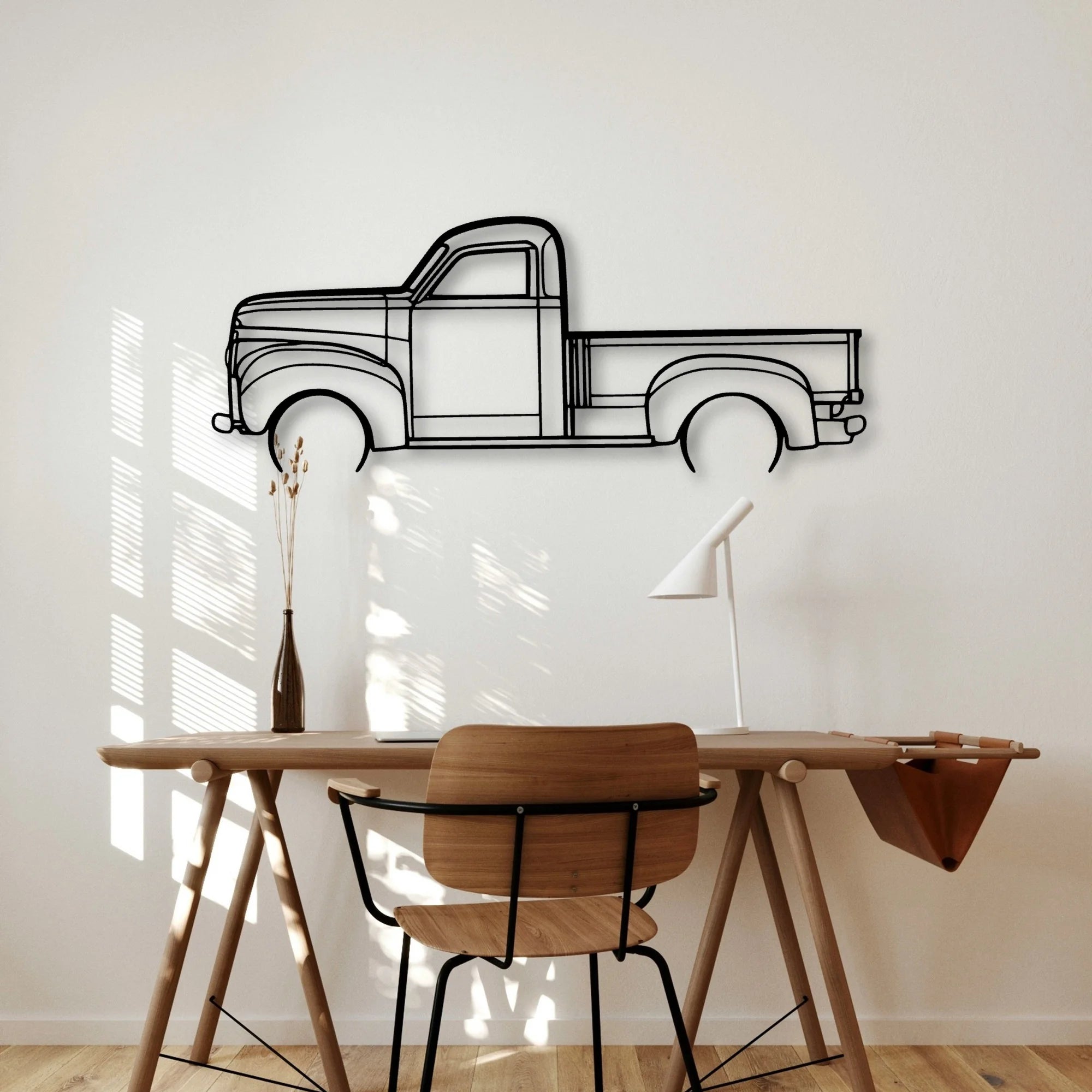 Studebaker M5 Classic Silhouette Metal Wall Art - Automotive Garage Decor
