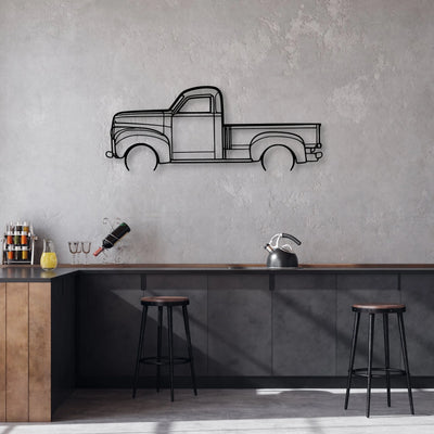 Studebaker M5 Classic Silhouette Metal Wall Art - Automotive Garage Decor
