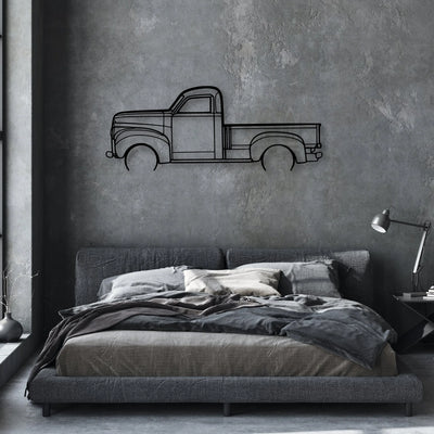 Studebaker M5 Classic Silhouette Metal Wall Art - Automotive Garage Decor