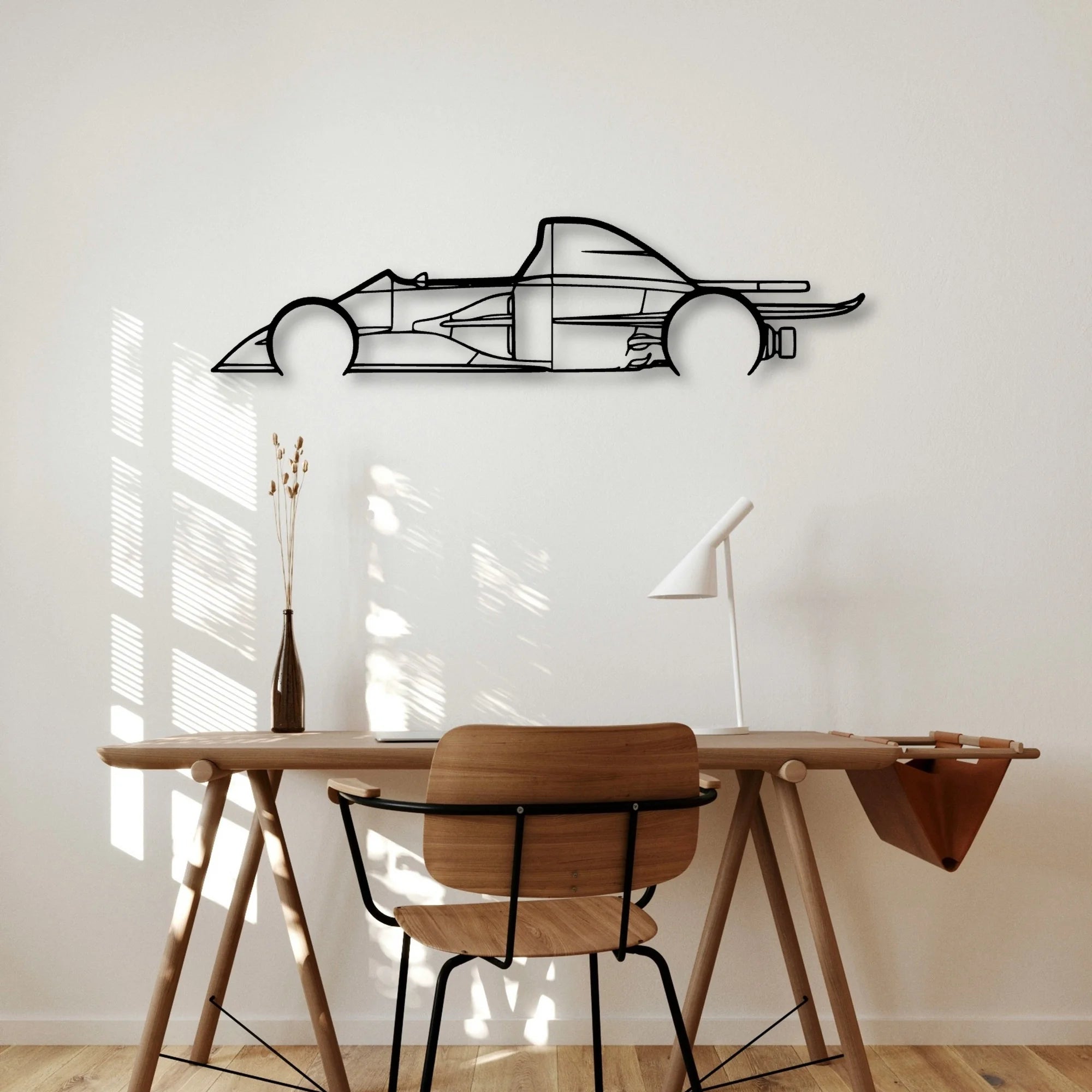 Swift DB1 1985 Classic Silhouette Metal Wall Art - Automotive Garage Decor