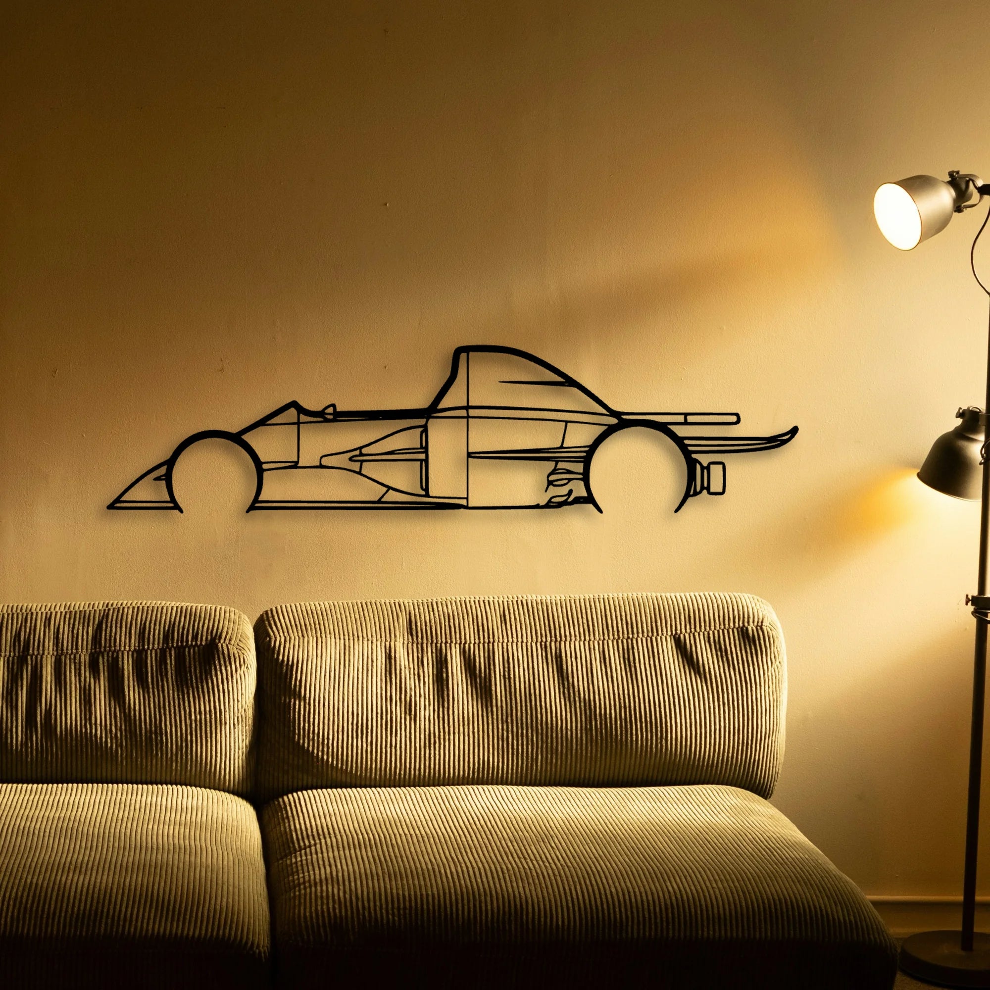 Swift DB1 1985 Classic Silhouette Metal Wall Art - Automotive Garage Decor