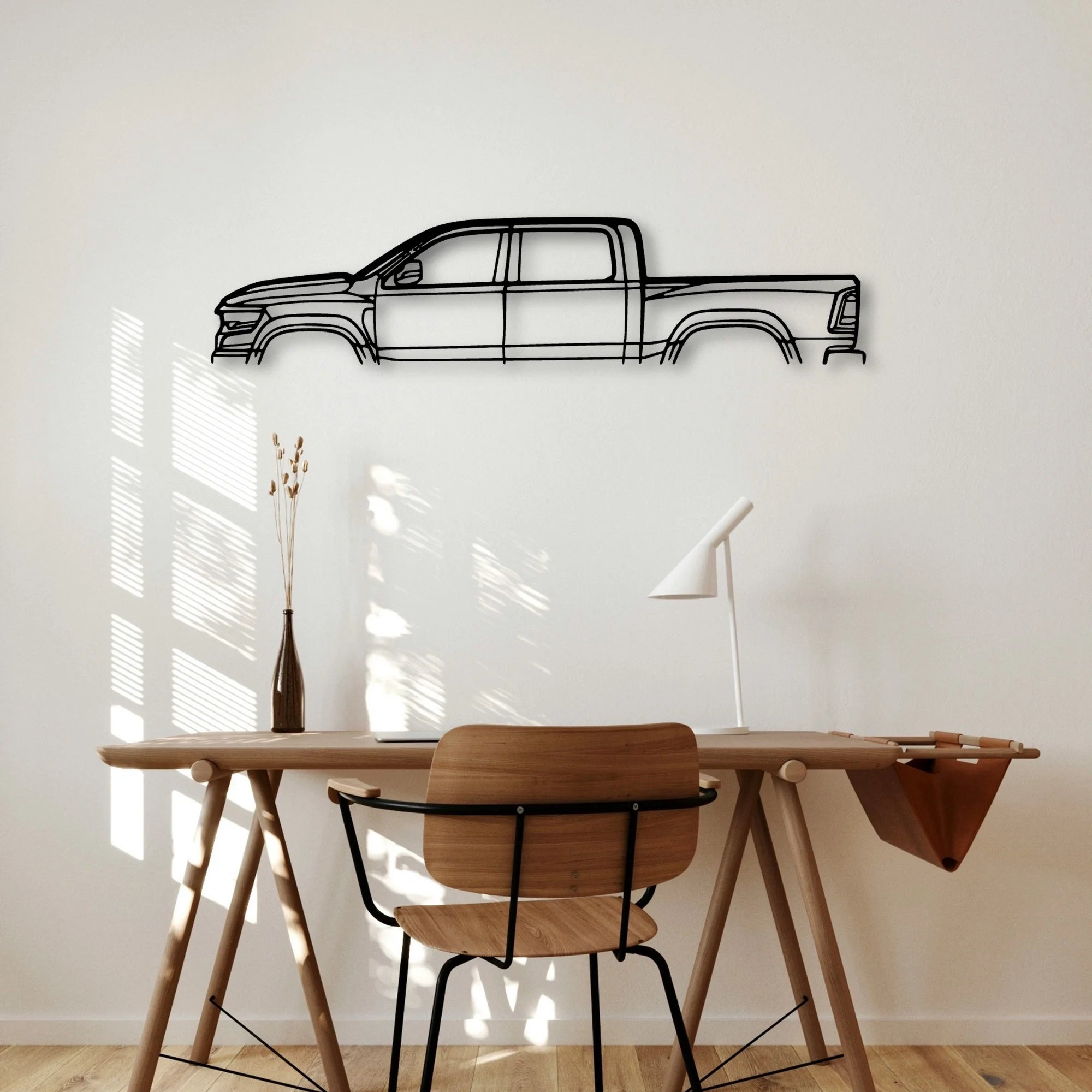 TRX 2021 Classic Silhouette Metal Wall Art - Automotive Garage Decor