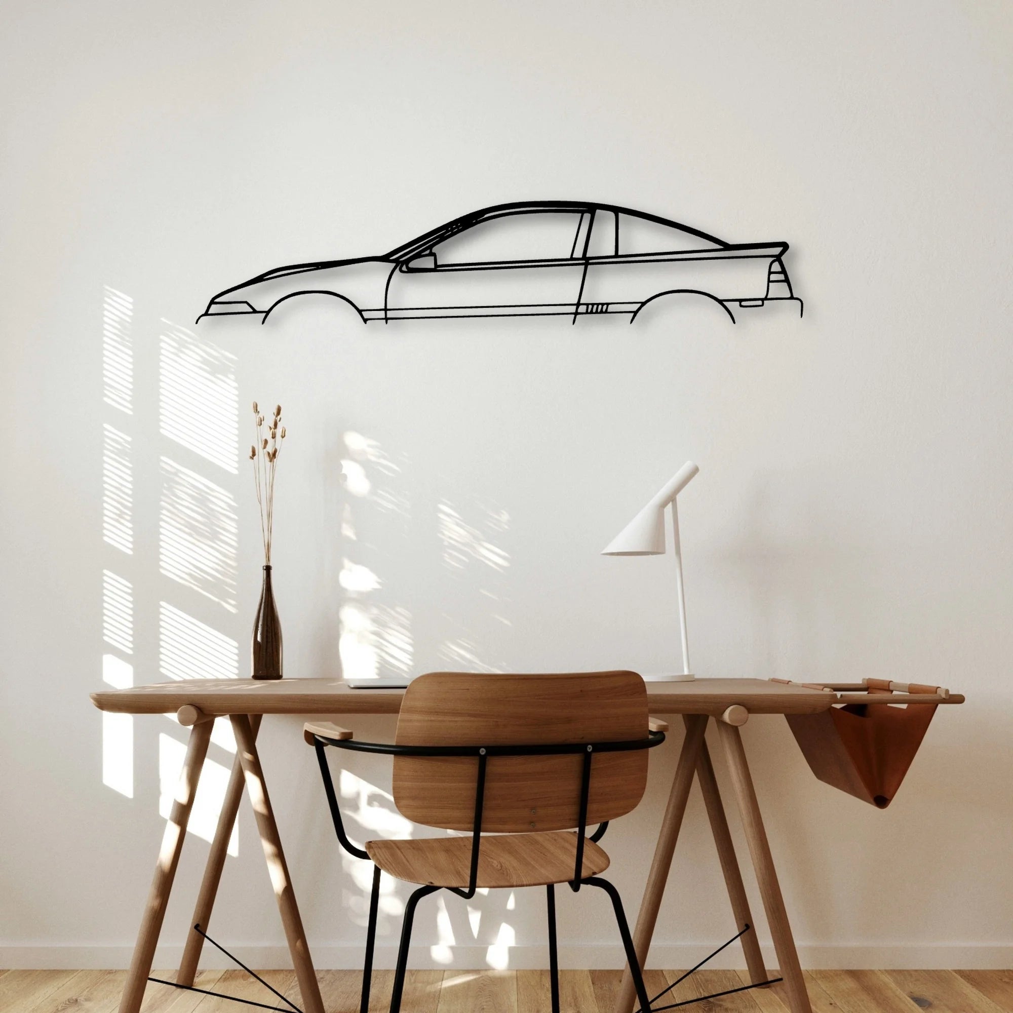 Talon 1991 Classic Silhouette Metal Wall Art - Automotive Garage Decor