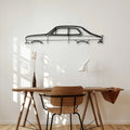 Torana 1974 Race Classic Silhouette Metal Wall Art - Automotive Garage Decor