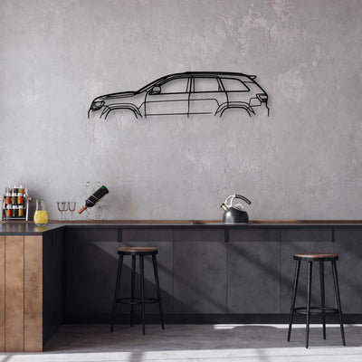 Trackhawk-2018 Classic Silhouette Metal Wall Art - Automotive Garage Decor