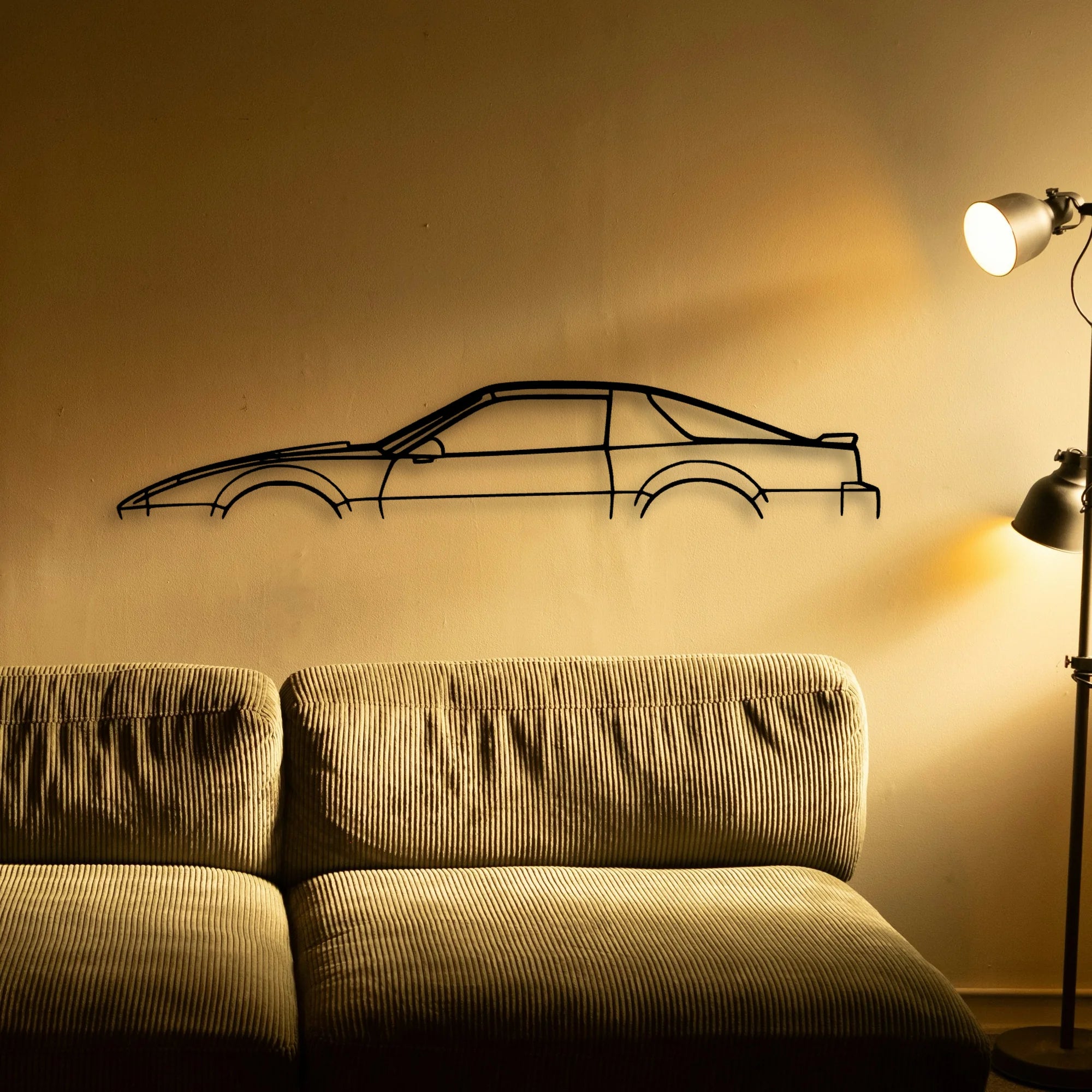 Trans Am 1982 Classic Silhouette Metal Wall Art - Automotive Garage Decor