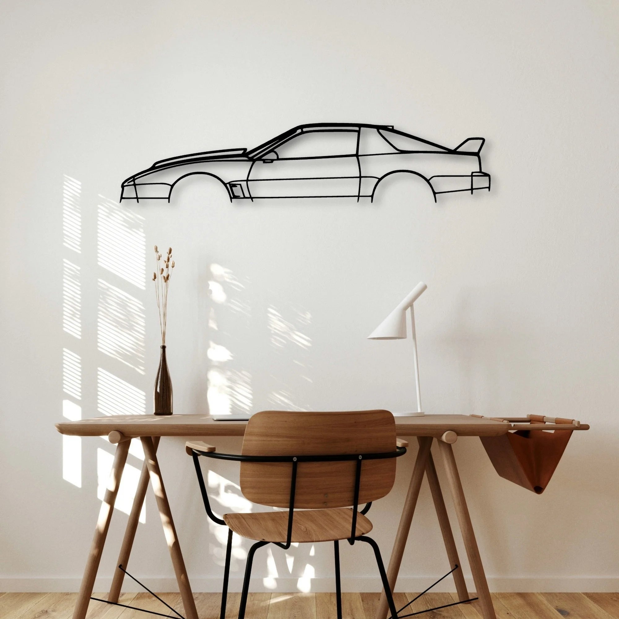 Trans Am 1986 Classic Silhouette Metal Wall Art - Automotive Garage Decor
