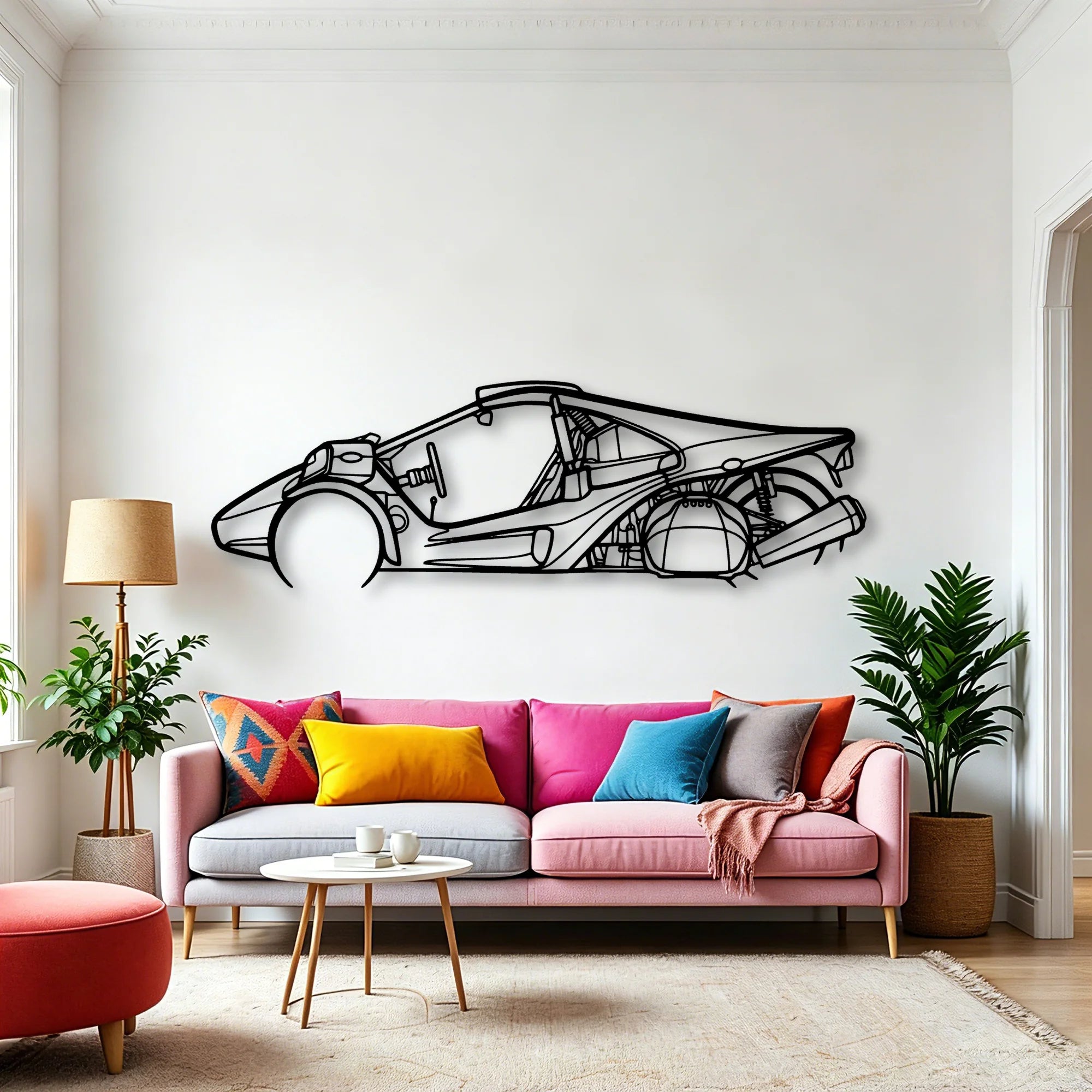 Trex 2022 Classic Silhouette Metal Wall Art - Automotive Garage Decor