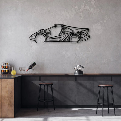 Trex 2022 Classic Silhouette Metal Wall Art - Automotive Garage Decor