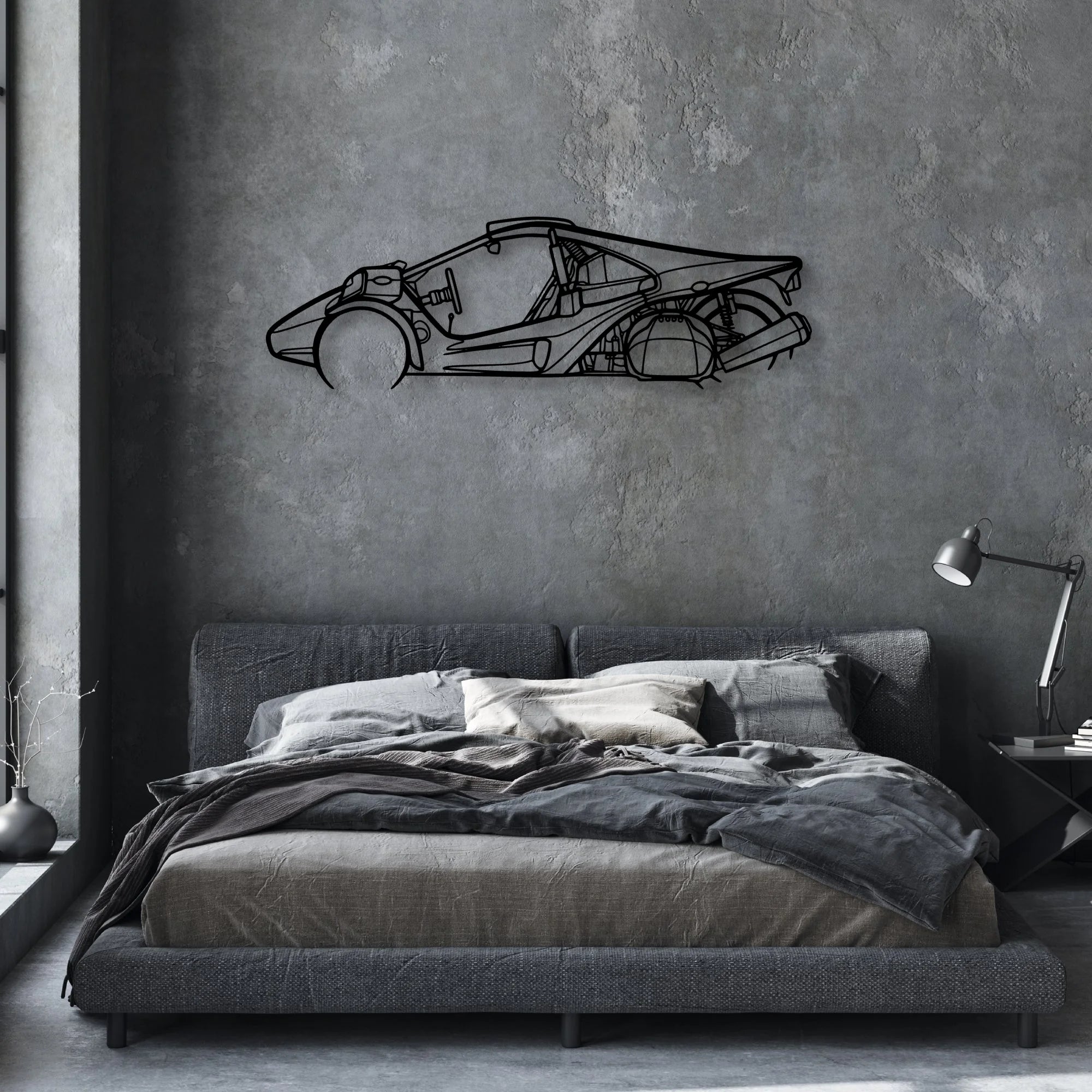 Trex 2022 Classic Silhouette Metal Wall Art - Automotive Garage Decor