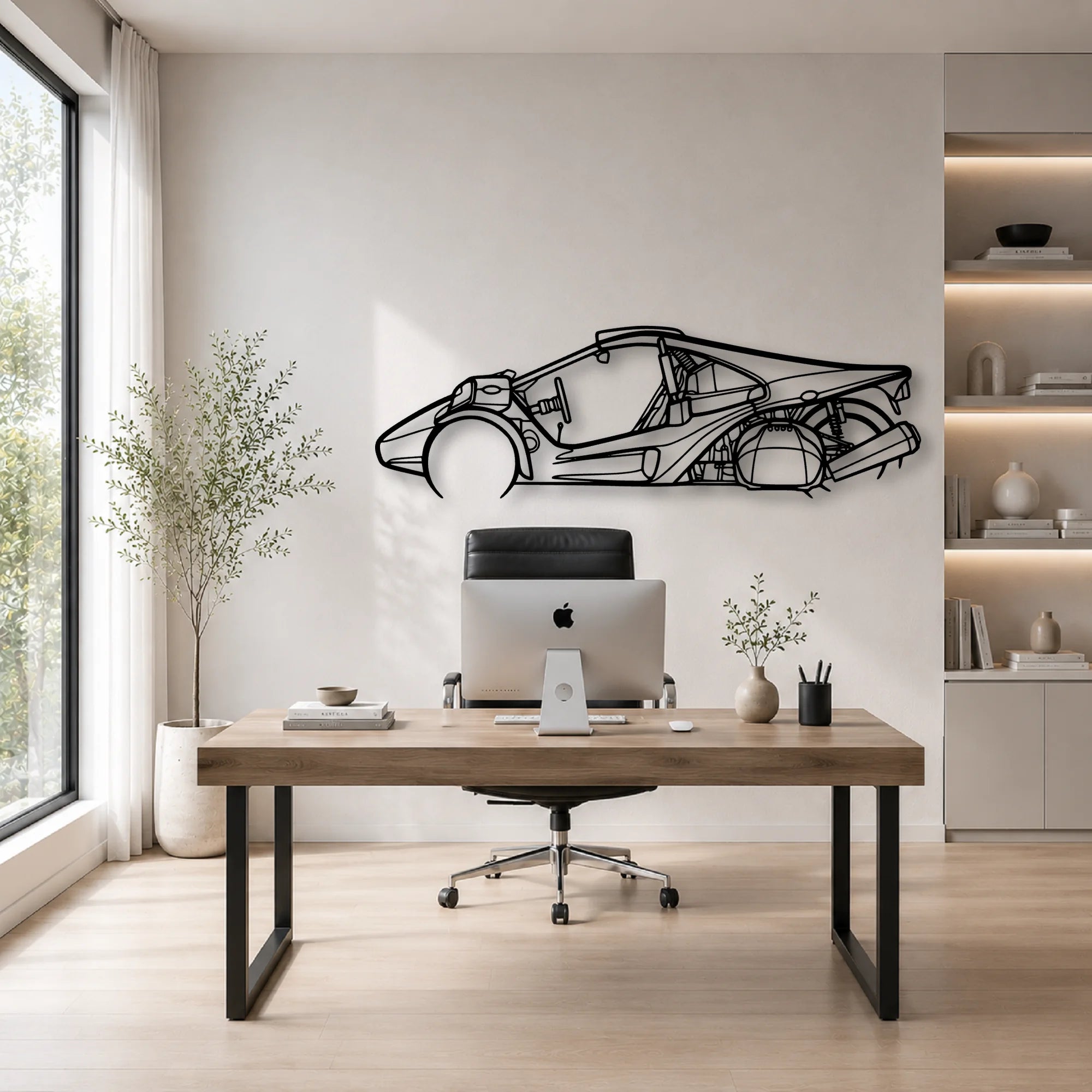 Trex 2022 Classic Silhouette Metal Wall Art - Automotive Garage Decor