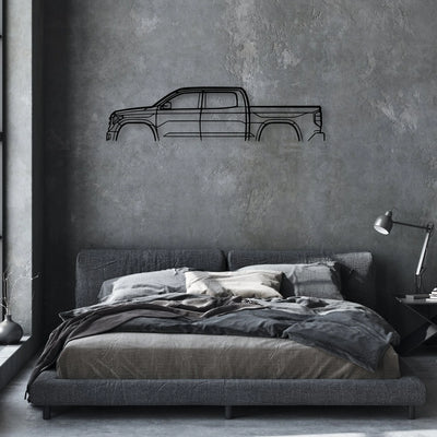 Tundra 1794 Edition 2016 Classic Silhouette Metal Wall Art - Automotive Garage Decor