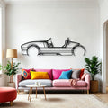 Venice 2022 Classic Silhouette Metal Wall Art - Automotive Garage Decor