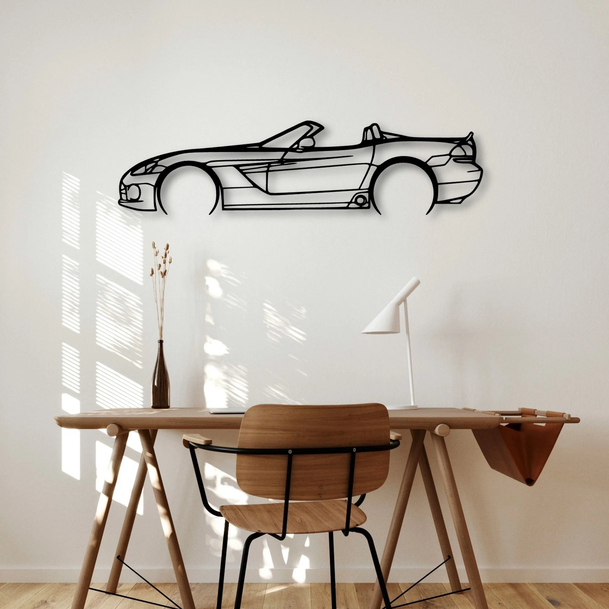 Viper 2005 Classic Silhouette Metal Wall Art - Automotive Garage Decor
