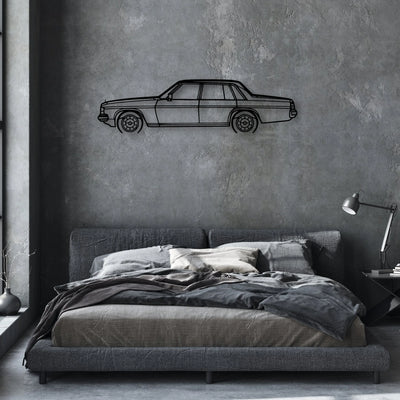WB Caprice 1981 Classic Silhouette Metal Wall Art - Automotive Garage Decor