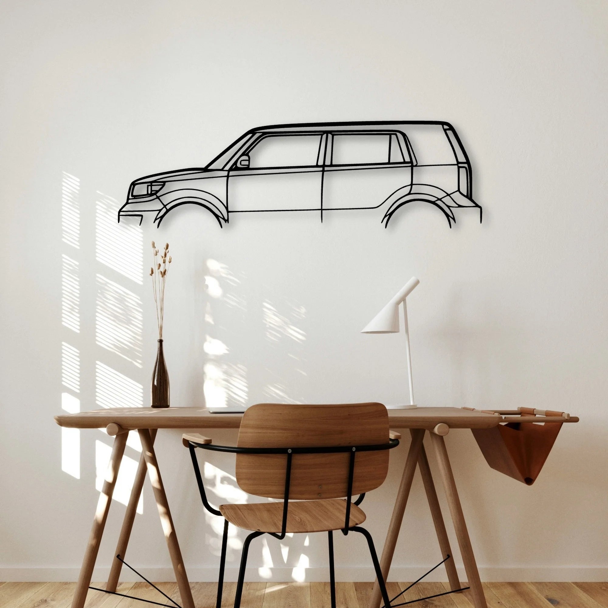 XB 2008 Classic Silhouette Metal Wall Art - Automotive Garage Decor