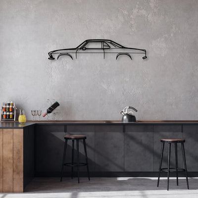Yenko Stinger 1967 Classic Silhouette Metal Wall Art - Automotive Garage Decor