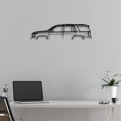 Yuk Denali 2016 Classic Silhouette Metal Wall Art - Automotive Garage Decor